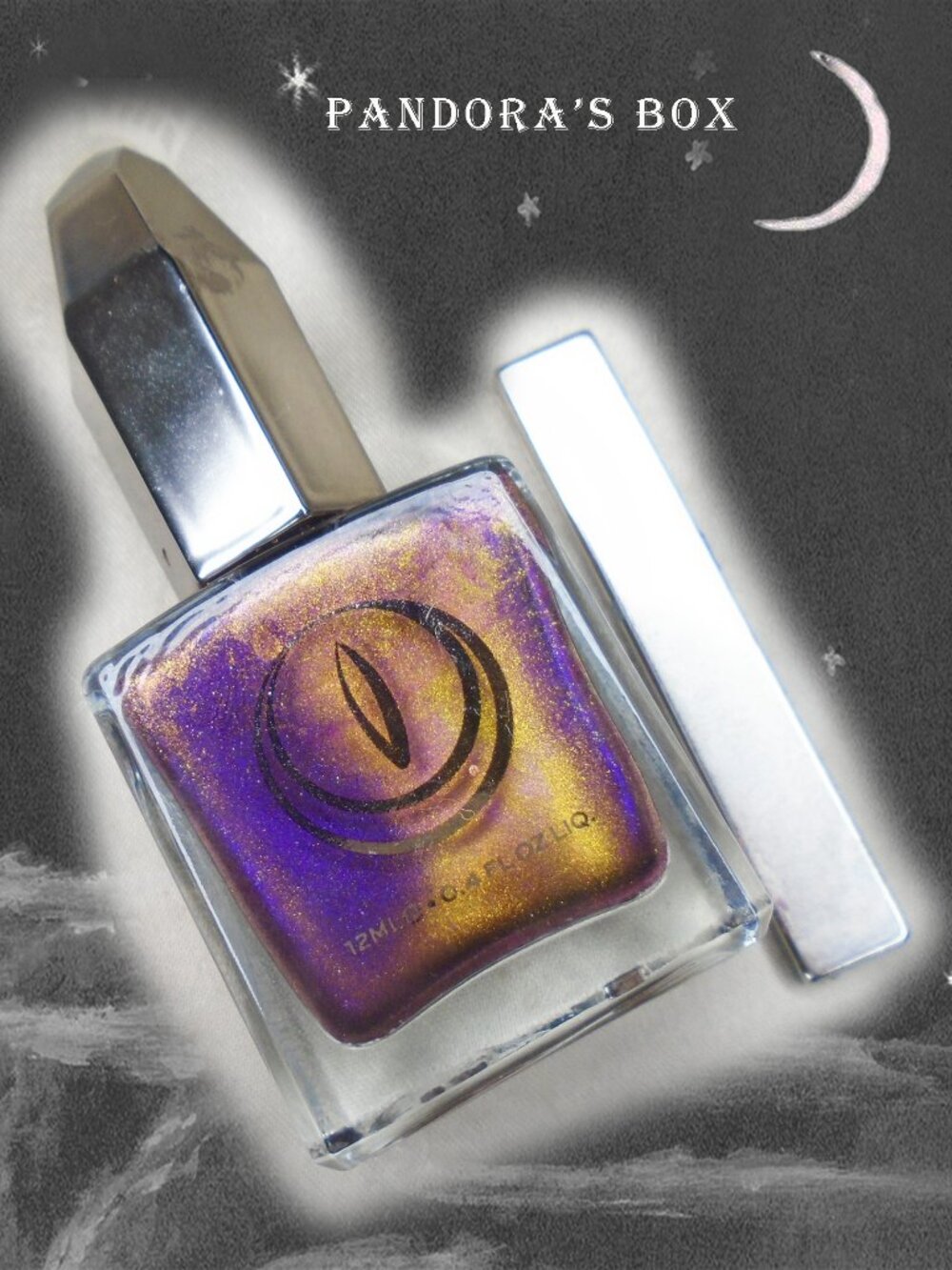 Mooncat Nail Polish Lacquer Pandora's Box Magnetic + Magnet